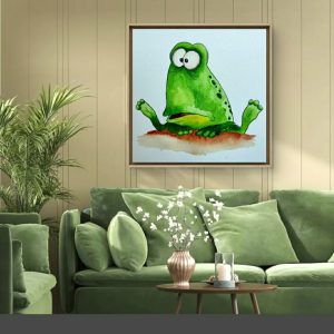 SURPRISED FROG: A LEAP OF WONDER