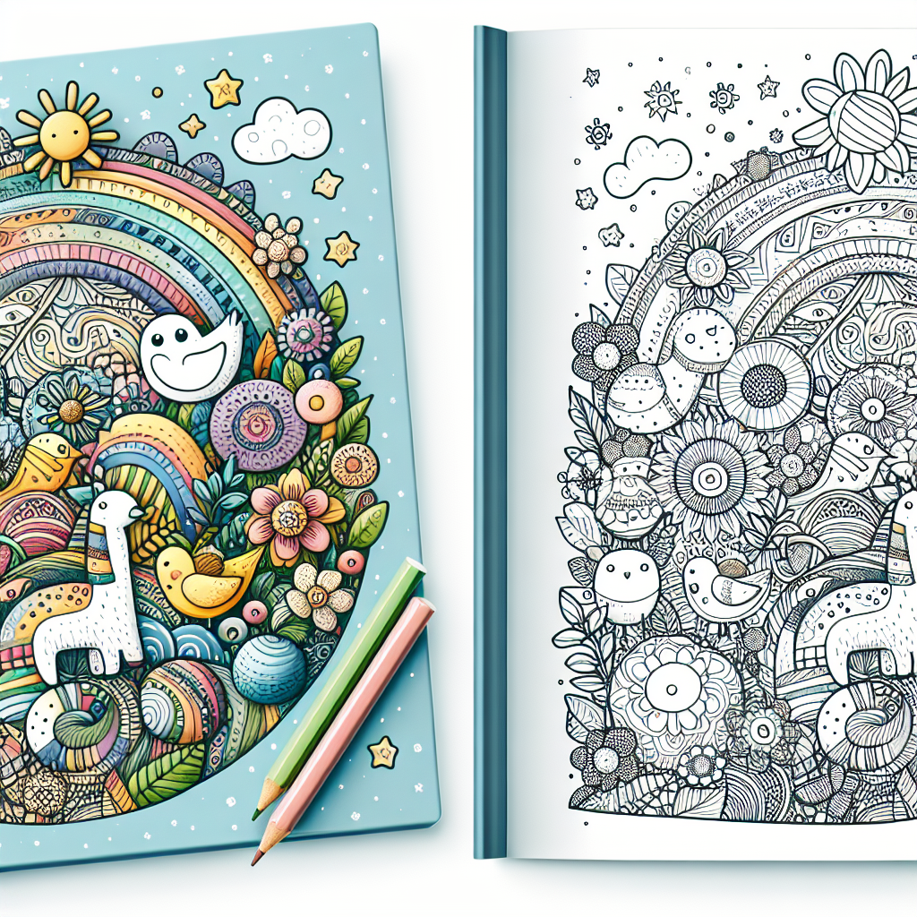 libro para colorear infantil