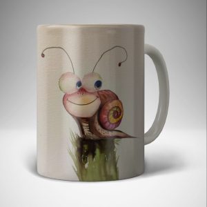 Taza caracol observador