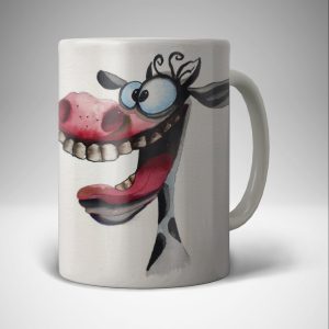 taza vaca sonriente